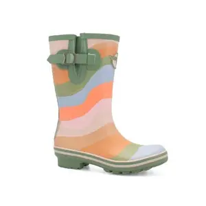 feeling-wellies-short-green-bottes-de-pluie-courte-rouchette-feeling-green