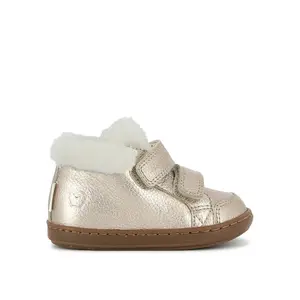 t4arft0404-bottines-bebe-fille-shoo-pom-bouba-scratch-wool-floramet-marron