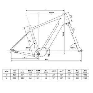 Bicicletta elettrica Kellys E-Carson 90 P 725Wh SHIMANO Deore XT Linkglide M8130 11V image-1