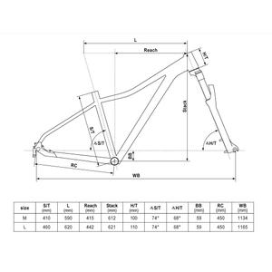 Bicicletta da montagna donna Kellys Vanity 30 SHIMANO TX800 24V image-1