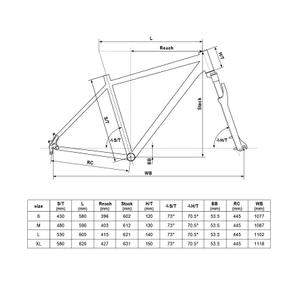 Cykel Kellys Cliff 30 SHIMANO TX800 24V image-1