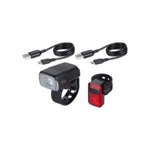 Kit de iluminação dianteira e traseira BBB Cycling NanoStrike 400 + BLS-152 image-1