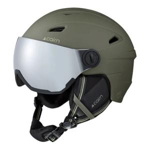 060581040-skihelm-cairn-electron-visor-mat-khaki