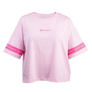 115058s22-ps032-t-shirt-champion-crewneck-rosa-xs