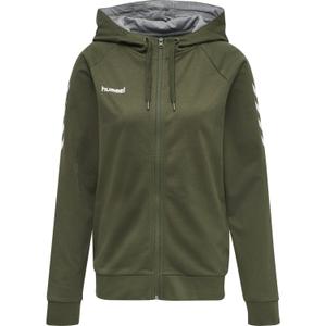 204232-6084-damen-kapuzenjacke-hummel-hmlgo-zip-anthrazitgrau