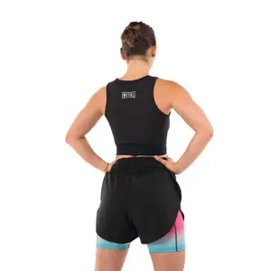 Short 2 in 1 women Metal Boxe Miami Vice image-2