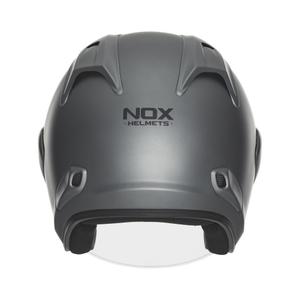 Jet motorcykelhjälm Nox N 220S image-3