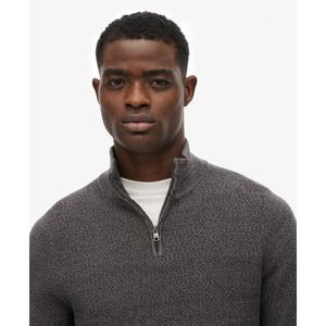 Sudadera de algodón texturizado con cuello de camionero Superdry image-5