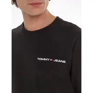 T-Shirt Tommy Hilfiger Tjm Clsc Linear Ches image-3