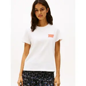 Gerade geschnittenes Signature-T-Shirt Tommy Hilfiger image-1