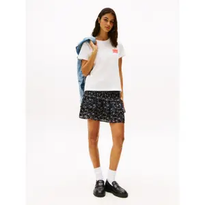 Gerade geschnittenes Signature-T-Shirt Tommy Hilfiger image-3