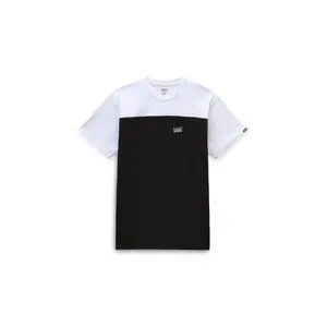 T-Shirt Vans Script Crew Block image-0