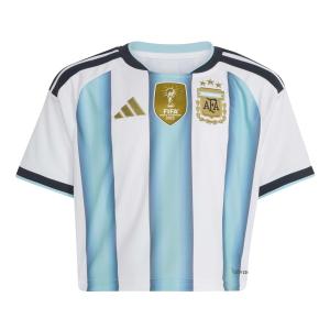 Maillot cropped Domicile femme Argentine Coupe du Monde 2026