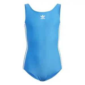 Eénpiece badpak met 3 banden voor babymeisjes adidas Originals Adicolor image-0