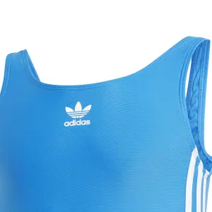 Eénpiece badpak met 3 banden voor babymeisjes adidas Originals Adicolor image-2