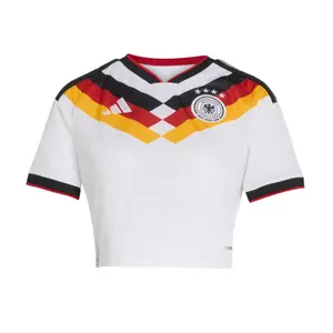 Camisa curta Domicílio mulher Alemanha Coupe du Monde 2026 image-0
