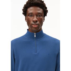 Pletený pulovr s půlzipem Armedangels Faabes image-4