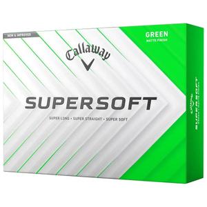 Golfové míčky Callaway Supersoft Matte 25 (x12)