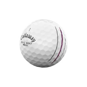 Golf balls Callaway Erc Soft Reva 2023 (x12) image-1