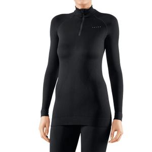Women's long-sleeve zip-neck T-shirt Falke Maximum Warm image-1
