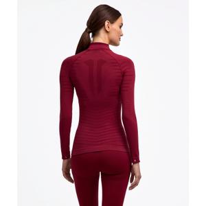 Women's long-sleeve zip-neck T-shirt Falke Maximum Warm image-2