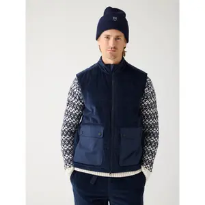 Weste aus cord feinripp KnowledgeCotton Apparel image-1