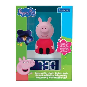 Alarm Clock - Night Light with Sound Effects for Kids Lexibook Peppa Pig image-2