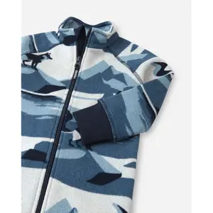 Baby fleece romper Reima Myytti image-2