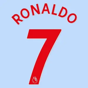 Flocage away Manchester United Premier league RONALDO #7 2021/22 image-0