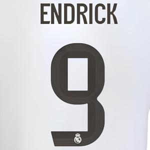 Flocagem para casa do Real Madrid Ligue des Champions ENDRICK #9 2025/26