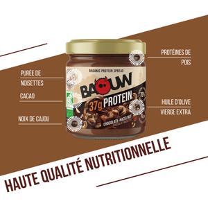 Proteinspread Kakao-Hasselnöt Baouw image-2