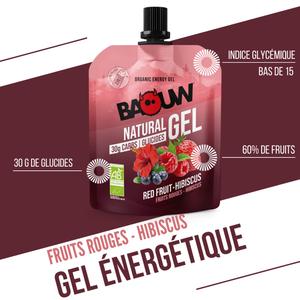 Energy Gel Rote Früchte-Hibiskus Baouw image-1