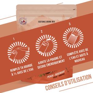 Peach - rosemary isotonic drink Baouw image-5