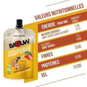 Energi gel Baouw Mangue Gingembre image-5