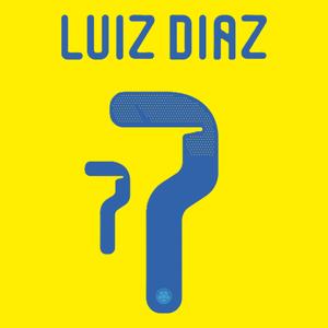 Home flocking Colombia Coupe du Monde LUIS DIAZ #7 2026