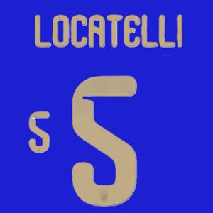 Flocage Home Italien Coupe du Monde LOCATELLI #5 2026