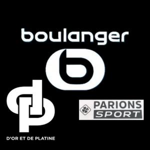 Flockung weg / drittes OM Sponsors D'OR ET PLATINE + PARIONS SPORT + BOULANGER 2025/26