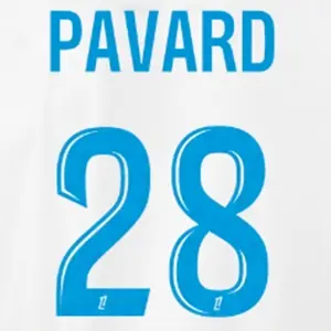 Home printing OM Ligue 1 PAVARD #28 2025/26 image-0