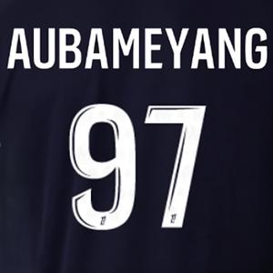 Flocagem afastada / terceiro OM Ligue 1 AUBAMEYANG #97 2025/26 image-0