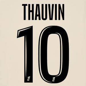 Flocage drittes RC Lens Ligue 1 THAUVIN #10 2025/26