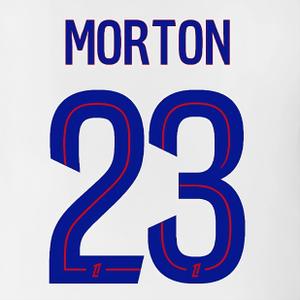 Flocage Home OL Ligue 1 MORTON #23 2025/26