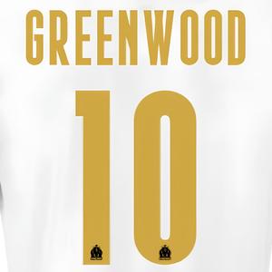 Flocage Home OM Champions-League GREENWOOD #10 2025/26