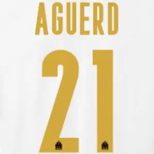 Home printing OM Champions League AGUERD #21 2025/26 image-0