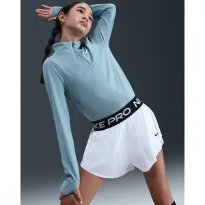 Shorts da bambina 2 in 1 Nike Pro image-1