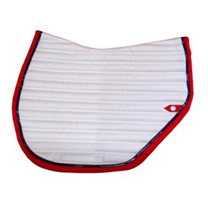 Jumping Saddle Pad Silver Crown Slim Cut