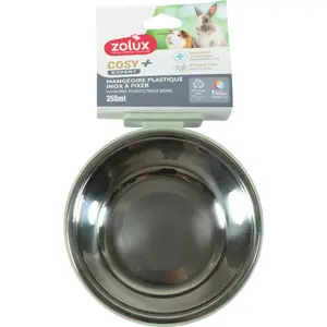 Ταΐστρα για τρωκτικά πλαστική inox Zolux Cosy image-3