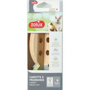 Leckerli-Spender Karotte Holz für Nager Zolux Cosy image-3