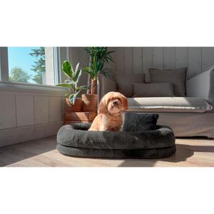 Oval dog bed with cushion Zolux image-2