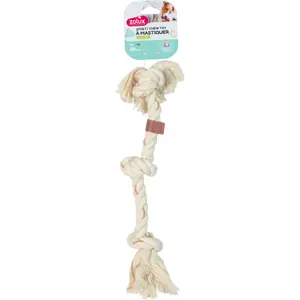 Juguete para perro de cuerda con nudos Zolux Leather Touch image-1