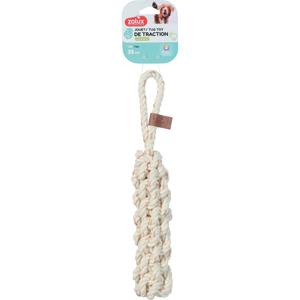 Touwspeeltje voor honden met handvat Zolux Leather Touch image-1